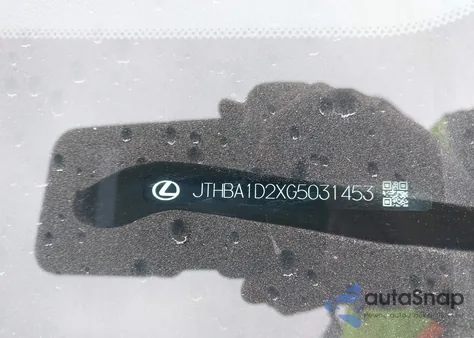 2016 Lexus Is 200T z USA, uszkodzony, nr VIN JTHBA1D2XG5031453